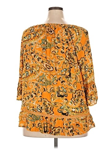 Fever 3/4 Sleeve Blouse (view 2)