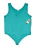 Sofia by Sofia Vergara Teal Bodysuit Size 2X - photo 1
