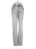 DL1961 Chevron-herringbone Silver Jeans Size 29 waist - photo 1