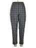 Joan Rivers Houndstooth Gray Casual Pants Size XL - photo 1