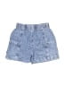 Open Edit Blue Denim Shorts Size 4 - photo 1