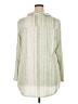 Lularoe Stripes Green Long Sleeve Blouse Size 22 - 24 - photo 2