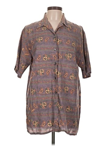Timberland 3/4 Sleeve Button-Down Shirt (view 1)