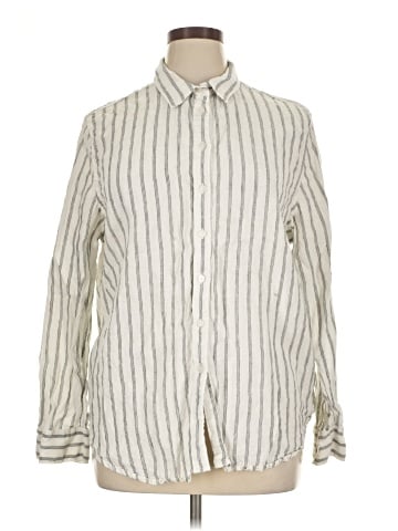 Quince Long Sleeve Button-Down Shirt (view 1)