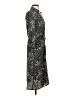DKNY Animal Print Black Casual Dress Size 4 - photo 4