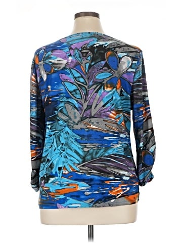 Peter Nygard Long Sleeve Blouse (view 2)