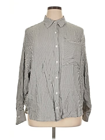 Express Long Sleeve Button-Down Shirt (view 1)