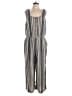 Jason Wu Stripes Gray Jumpsuit Size L (petite) - photo 1