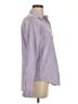 L.L.Bean 100% Cotton Stripes Purple Long Sleeve Button-Down Shirt Size XS - photo 4