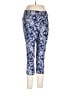 Rafaella Print Blue Active Pants Size 12 - photo 1