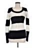 Arizona Jean Company Stripes Black Pullover Sweater Size M - photo 1