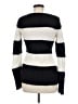 Arizona Jean Company Stripes Black Pullover Sweater Size M - photo 2