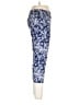 Rafaella Print Blue Active Pants Size 12 - photo 4