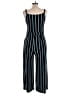 Bar III Stripes Blue Jumpsuit Size 12 - photo 2