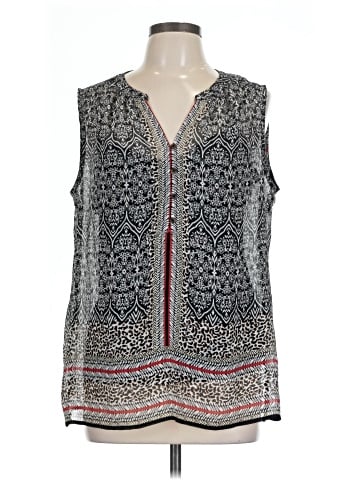 Liz Claiborne Sleeveless Blouse (view 1)