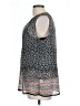 Liz Claiborne 100% Polyester Gray Sleeveless Blouse Size L - photo 5