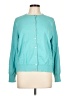 Lands' End Teal Cardigan Size L - photo 1