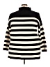 Max Studio Stripes Black Turtleneck Sweater Size 2X - photo 1