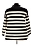 Max Studio Stripes Black Turtleneck Sweater Size 2X - photo 2
