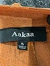 AaKaa Solid Brown Khaki Shorts Size S - photo 3