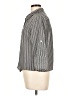 Ellen Tracy 100% Polyester Houndstooth Gray 3/4 Sleeve Blouse Size L - photo 5