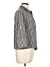 Ellen Tracy 100% Polyester Houndstooth Gray 3/4 Sleeve Blouse Size L - photo 4