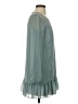 BCBGeneration 100% Polyester Solid Teal Casual Dress Size XS - photo 4