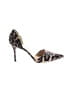 J.Crew Animal Print Brown Heels Size 9 - photo 1