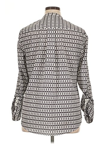 Jones New York Long Sleeve Blouse (view 2)