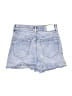 Express Blue Denim Shorts Size 0 - photo 2
