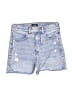 Express Blue Denim Shorts Size 0 - photo 1