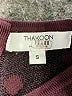 Thakoon Polka Dots Burgundy Pullover Sweater Size S - photo 7