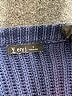 Very J Color Block Blue Pullover Sweater Size S - photo 7