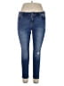 Old Navy Solid Blue Jeans Size 14 - photo 1
