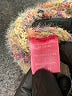 Say What? 100% Polyester Tweed Pink Pullover Sweater Size 14 - photo 5