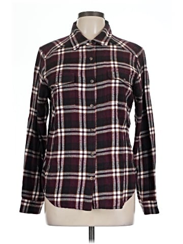 RVCA Long Sleeve Button-Down Shirt (view 1)