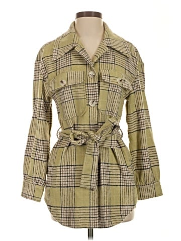Line & Dot Trenchcoat (view 1)