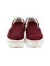 Vans 100% Leather Burgundy Sneakers Size 9 - photo 2