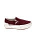 Vans 100% Leather Burgundy Sneakers Size 9 - photo 1