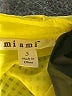 Miami 100% Polyester Yellow Short Sleeve Blouse Size S - photo 7