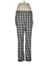 Talbots Checkered-gingham Ivory Casual Pants Size 12 - photo 1