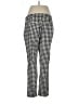 Talbots Checkered-gingham Ivory Casual Pants Size 12 - photo 2
