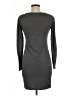Piko Solid Gray Casual Dress Size M - photo 2