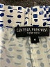 Central Park West 100% Polyester Print Blue Casual Pants Size M - photo 7