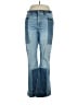 Gap Color Block Blue Jeans Size 14R - photo 1