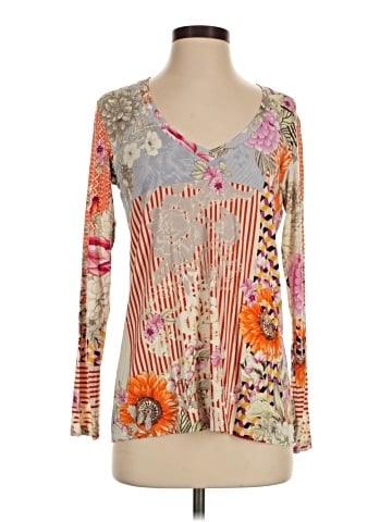 Johnny Was Long Sleeve Henley (view 1)