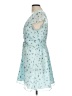 Leith 100% Polyester Blue Cocktail Dress Size L - photo 5