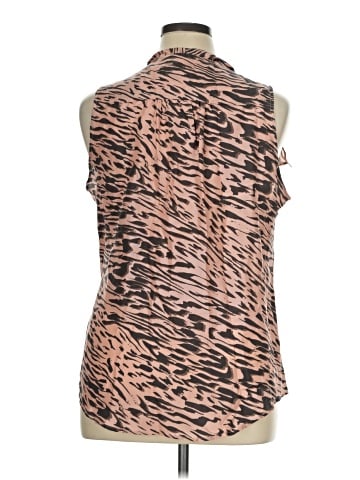 CAbi Sleeveless Silk Top (view 2)
