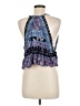 Free People 100% Viscose Blue Sleeveless Blouse Size M - photo 2