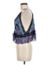Free People 100% Viscose Blue Sleeveless Blouse Size M - photo 5